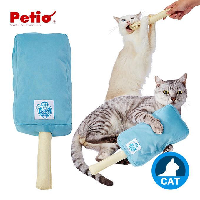 ペティオ ガリガリ君 けりぐるみ 猫用 クール ひんやり用品 おもちゃ Toy ぬいぐるみ ける 蹴る 抱く 抱き枕 春 夏 暑さ 熱中症 対策 あすつく対応 ペッツビレッジクロスpaypayモール 通販 Paypayモール