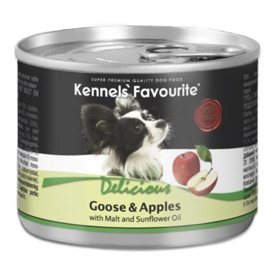 ヴァイシュラ Kennnels Favourite グース＆アップル 200g ケンネルズ フェイヴァリット 犬用 ウェット ドッグフード