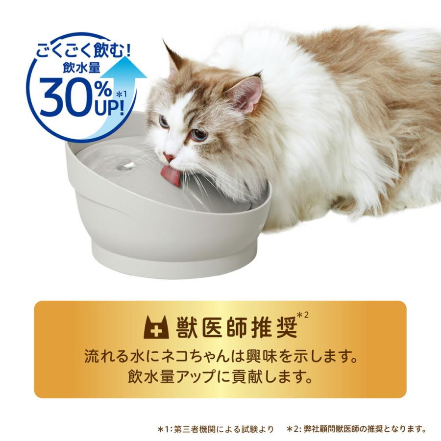 ジェックス GEX ピュアクリスタル ミューティー 950mL 猫用 ムーングレー｜kurosu｜05