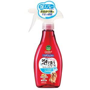 新着セール ペティオ 泡で洗うスプレー式リンスインシャンプー しっとりつややか 全犬種用 350ml 犬用 トリートメント リンスインシャンプー Discoversvg Com