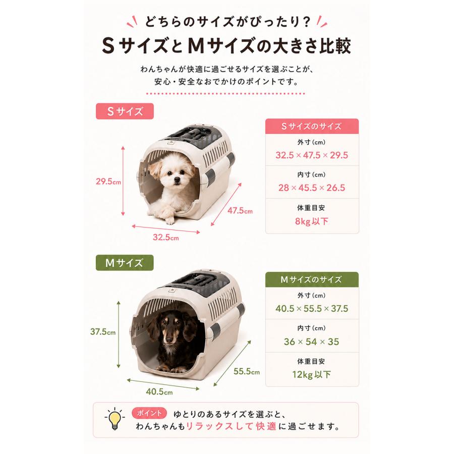 リッチェル（Richell） キャンピングキャリー ダブルドア ファイン