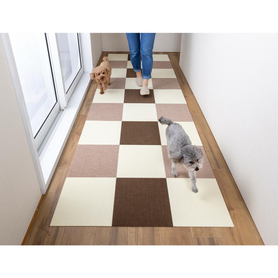 サンコー ペット用撥水タイルマット 同色40枚入 □ 猫用 犬用 サンコー ペット用撥水タイルマット 同色40枚入 □ 猫用 犬用