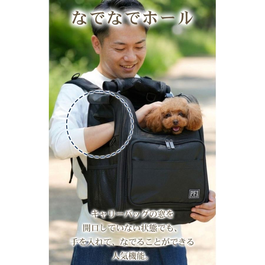 PFI キャリーバッグ ペットキャリー Modern ブラック ベージュ 送料無料 |  | 09