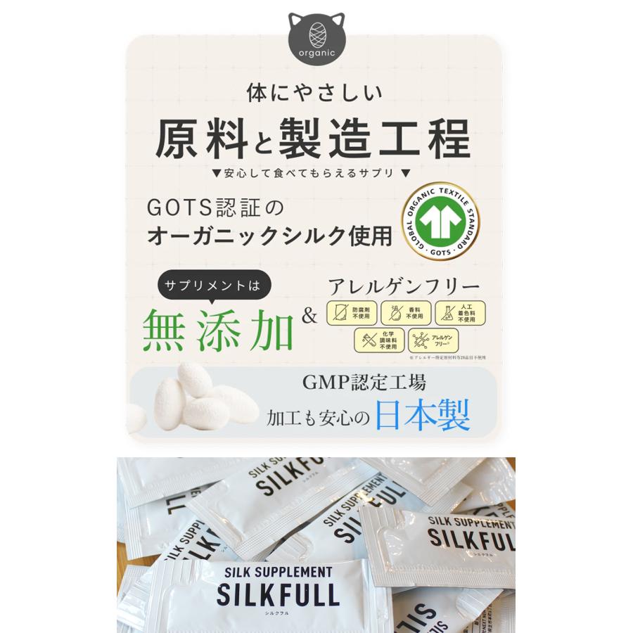 シルキャット　猫用シルクサプリメント 3g×30包 2袋セット シルクフル シルキャット 猫用シルクサプリメント 3g×30包 世界初