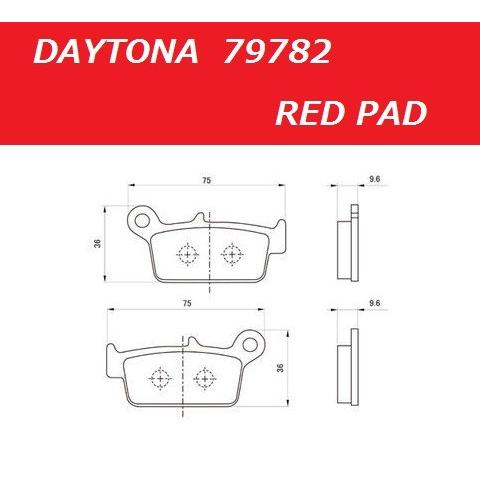DAYTONA（デイトナ） 送料無料 ホンダ XR250バハ / XR250 BAJA / MD30