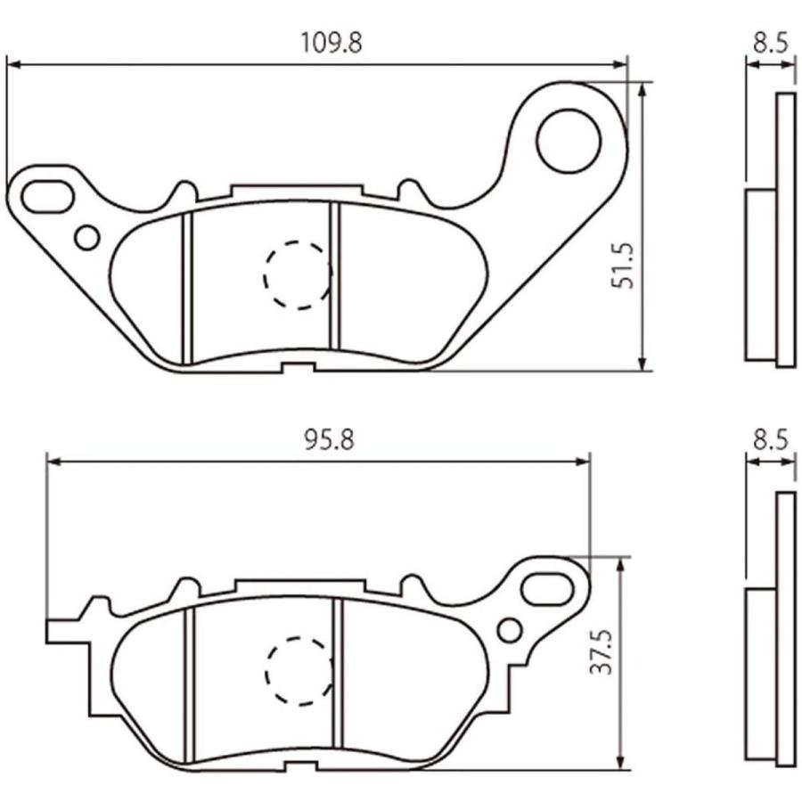 DAYTONA（デイトナ） 送料無料 ヤマハ N MAX 155 ( SG50J ) リア