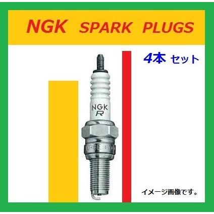 1台分 4本セット / カワサキ ZZR400 ( ZX400K / ZX400N ) 標準取付 スパークプラグ / NGK CR9E / 6263｜kurrku1