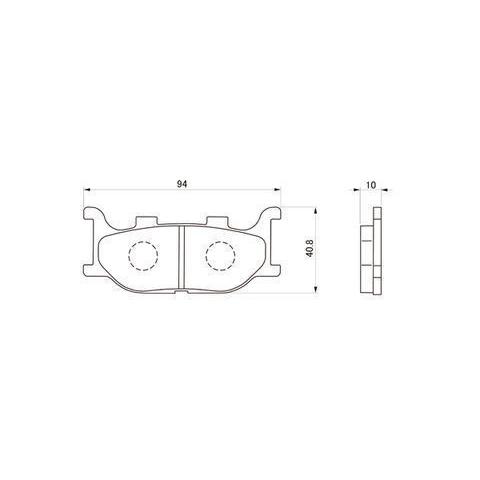 DAYTONA（デイトナ） 送料無料 ヤマハ XJR400 ( 4HM ) フロント用