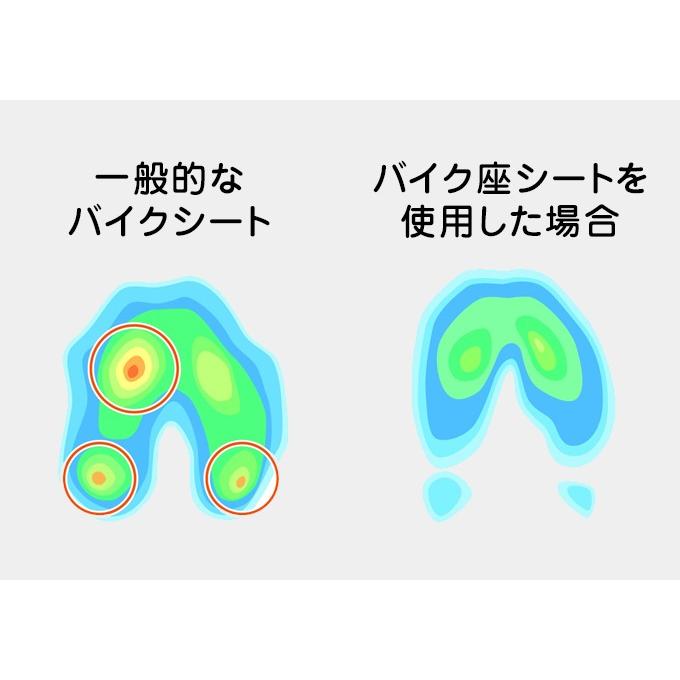 ポジドライブ / posidrive バイク座シート ( ブラック PD01BSBK