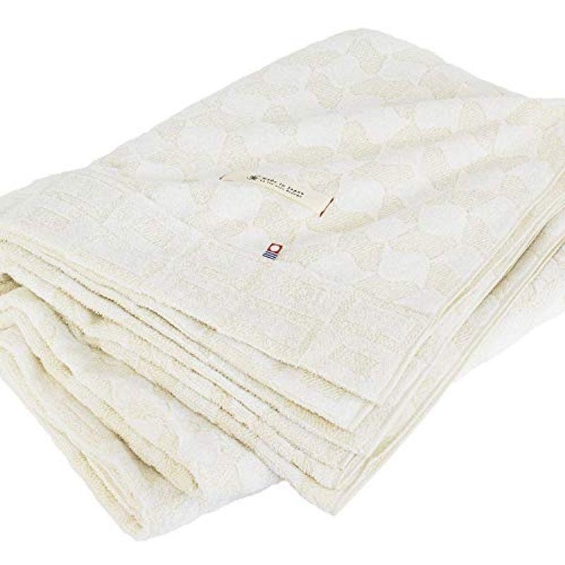 ブルーム 今治タオルブランド認定 タオルケット シングルサイズ クレール 日本製 綿100％ コットン グレー アイボリー 北欧 モダン