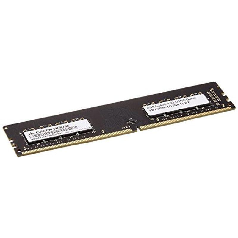 年間ランキング6年連続受賞】 パソコン 全国送料無料 グリーンハウス デスクトップ コーフル PC 用 PC メモリ PC4-19200  ソリッドステートドライブ SSD (DDR4-2400) DDR4 DIMM 16GB GH-DRF240