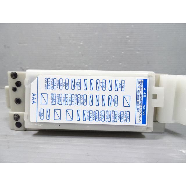 86 DBA-ZN6 ヒューズ ボックス BOX FA20 88281CA010 平成26年 グレード