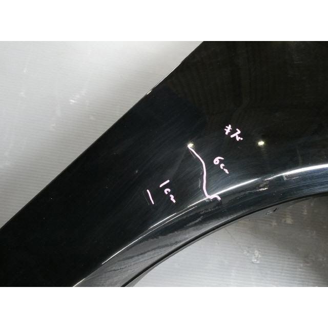 自動車 ハリアー 6BA-MXUA80 右 フェンダー フロント 53801-48140 黒 