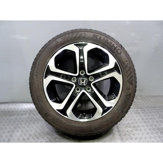 ヴェゼル 中古 RU3 17×7J +55 21年タイヤ付 1本 ホイール ホイル