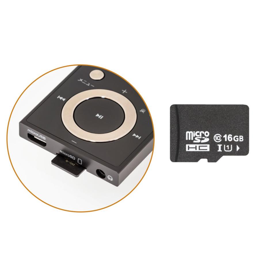 MP3プレーヤー Bluetooth4.1 microSD対応 FMラジオ/ボイスレコーダー搭載 16GB内蔵 ホワイト グリーンハウス GH-KANABTS16-WH/2032_8