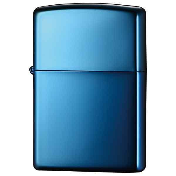 ジッポー オイルライター #20446 サファイアブルー PVDチタン加工のケースのみ/送料無料 | ZIPPO
