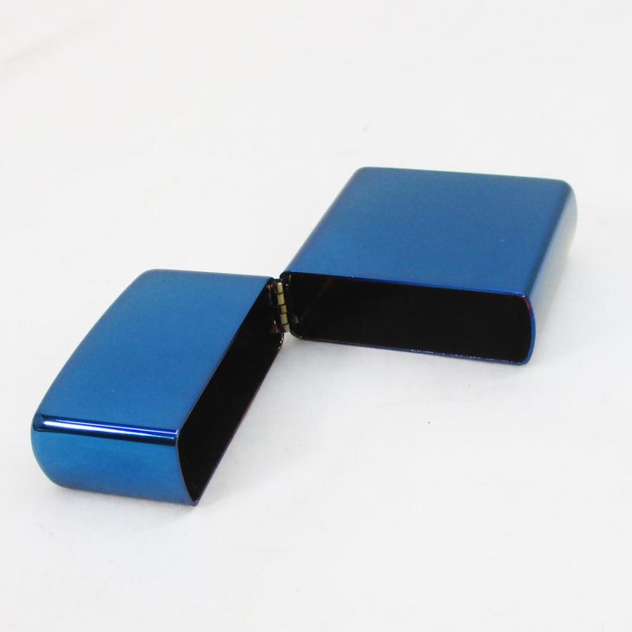 ジッポー オイルライター #20446 サファイアブルー PVDチタン加工のケースのみ/送料無料 | ZIPPO | 01