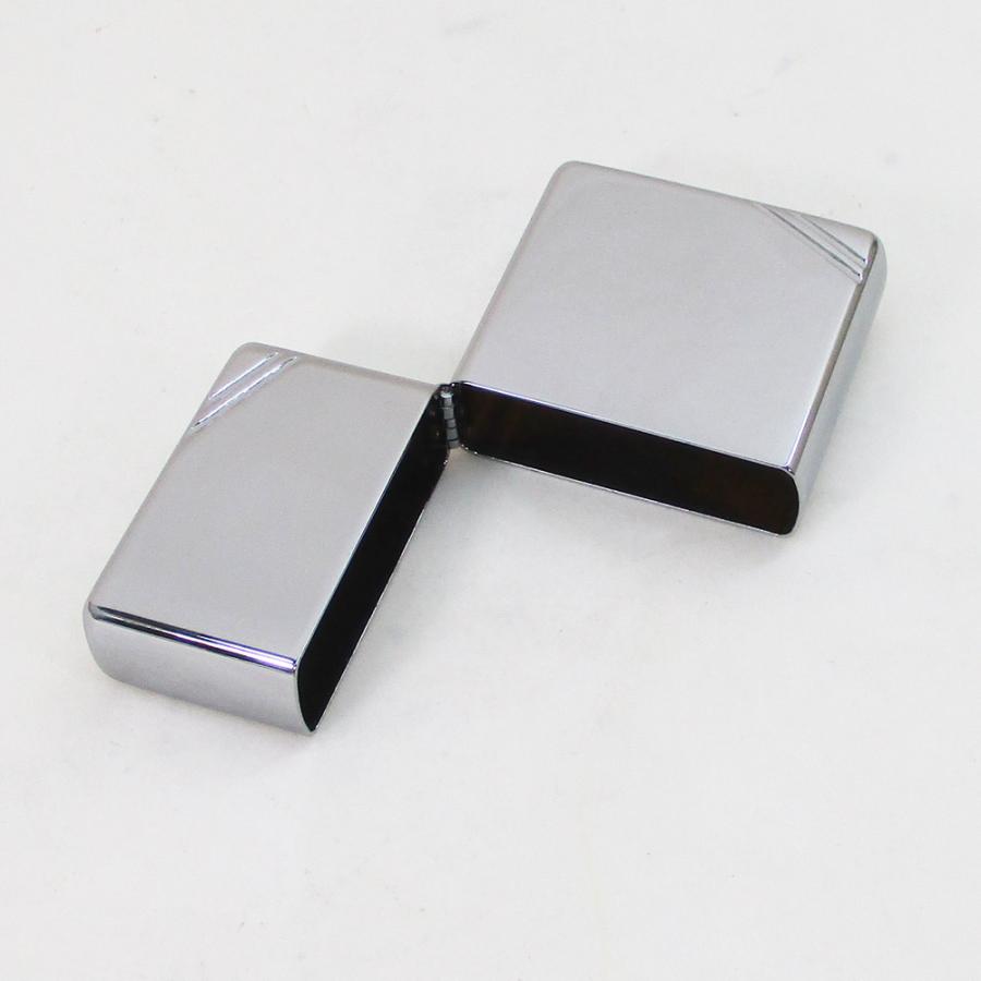 ジッポー オイルライター #260 1937復刻版 レプリカ コーナーカット フラットトップ クロームミラーのケースのみ/送料無料 | ZIPPO | 03