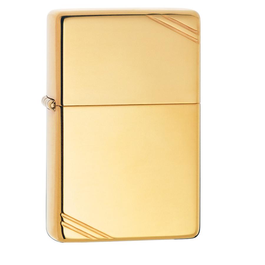 ジッポー オイルライター #270 1937復刻版 ブラス フラットトップ コーナーカットのケースのみ/送料無料 | ZIPPO