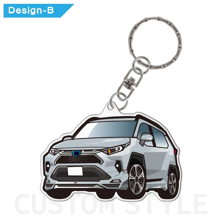 トヨタ RAV4 50系 D キーホルダー スマートキー 超リアル 納車記念