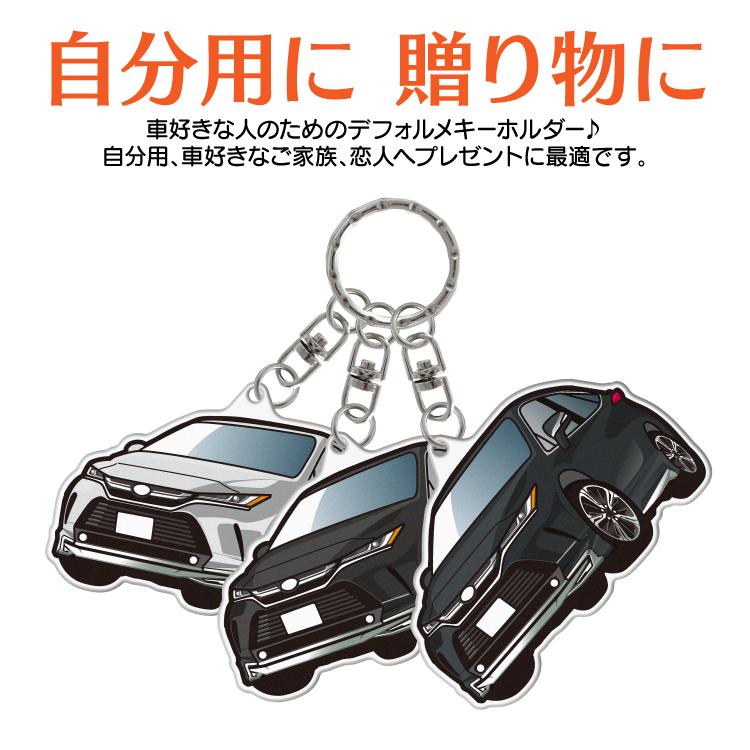トヨタ ハリアー 80系 B キーホルダー スマートキー 超リアル 納車記念