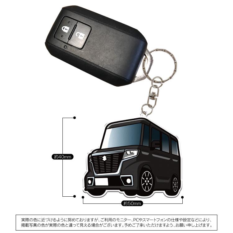 スペーシア MK53S キーホルダー スマートキー スズキ 超リアル 納車