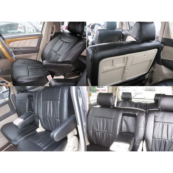 アルファード シートカバー ブラック 8人 10 : くるまドットコム  