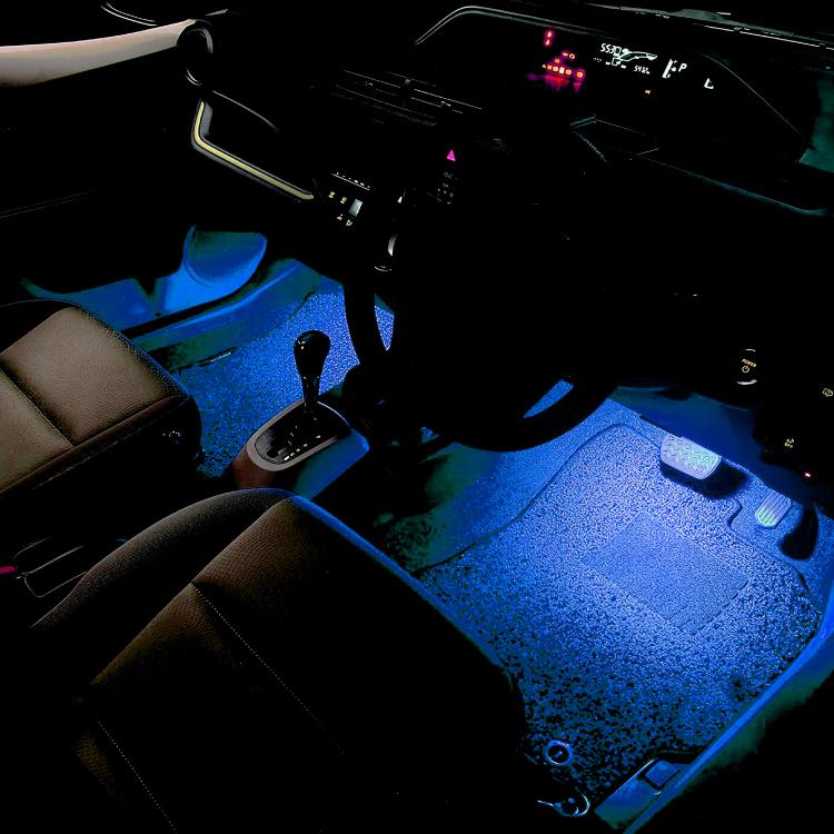 アンビエントライト 車 アクリルファイバー Dc12v 車載用 間接照明 ルームランプ アクセサリー イルミネーション インテリア Led ライト 内装 Ambientlight くるまドットコム 通販 Yahoo ショッピング