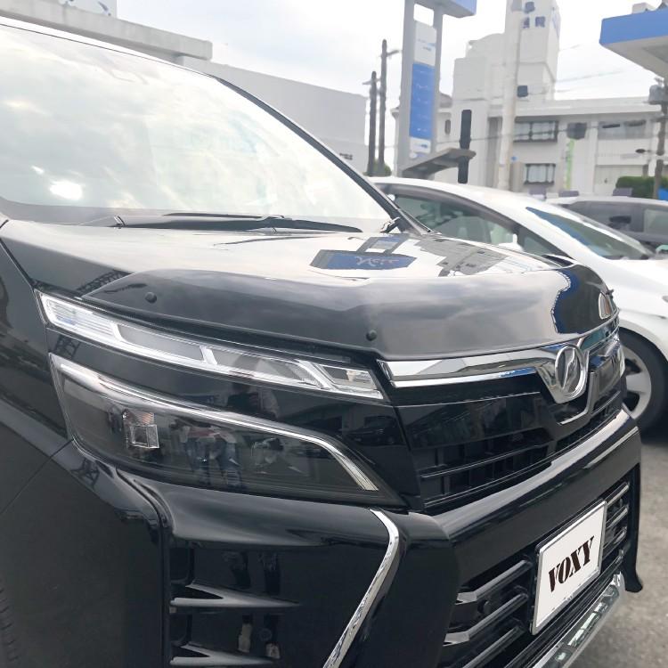 ヴォクシー 80系 パーツ ボンネットガード バグガード カスタム