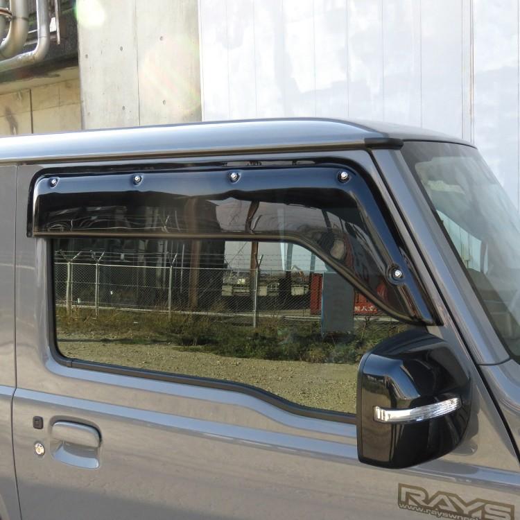 ジムニー JB64W ジムニーシエラ JB74W ワイド ドアバイザー 運転席