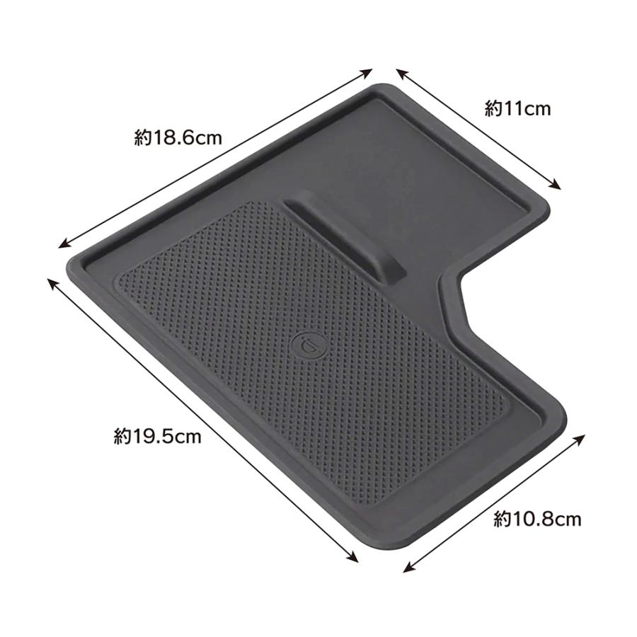 ランドクルーザー 250系 ワイヤレス充電対応 シリコンパッド 置くだけ充電 ラバーマット 滑り止めマット ランクル250 ランドクルーザー250 |  | 02