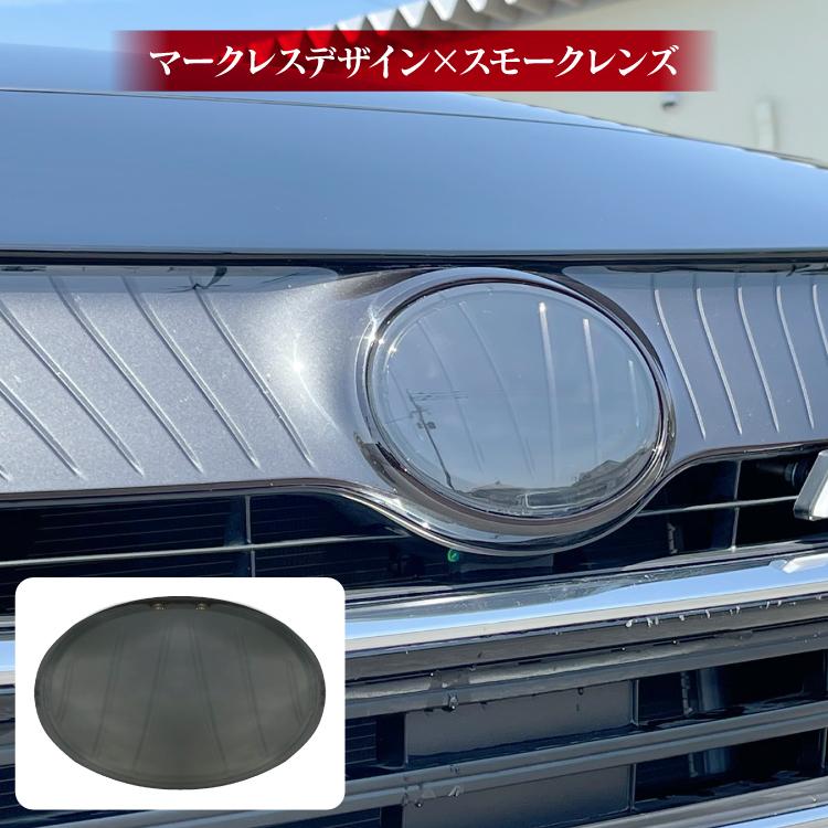 ハリアー 80系 フロントグリル マークレス エンブレム タカ ドレス