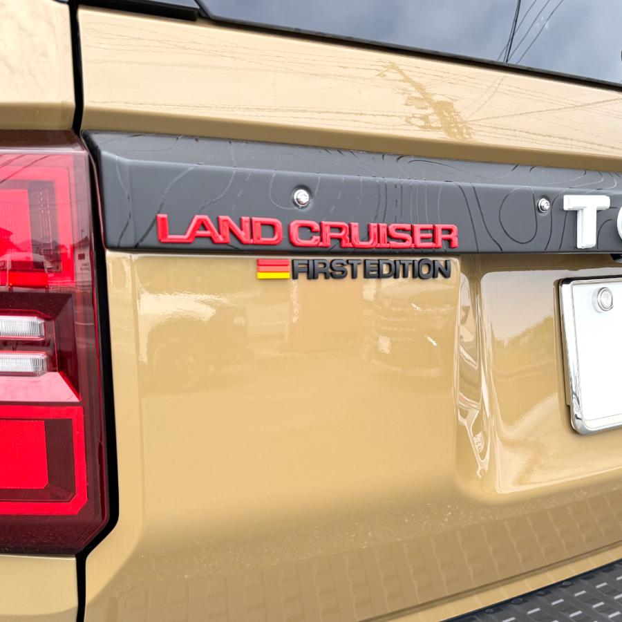 ランドクルーザー 250系 ロゴ エンブレム FIRST EDITION 3D 立体