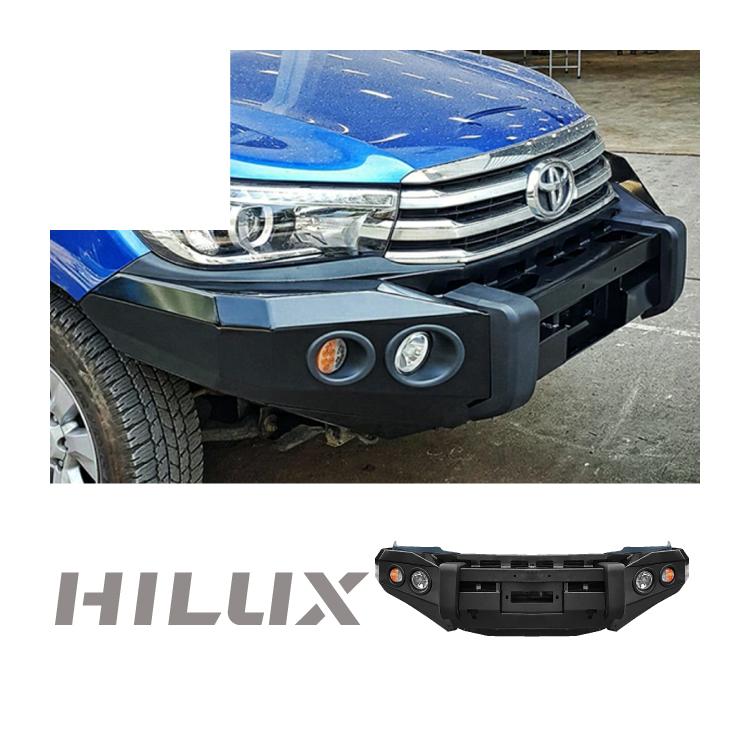 フロント バンパーガード ハイラックス GUN125 前期 後期 牽引