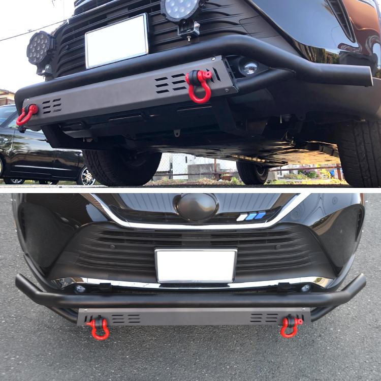 ハリアー　８０　フロントバンパーガード ハリアー 80系 フロントバンパーガード ブルバー バンパー