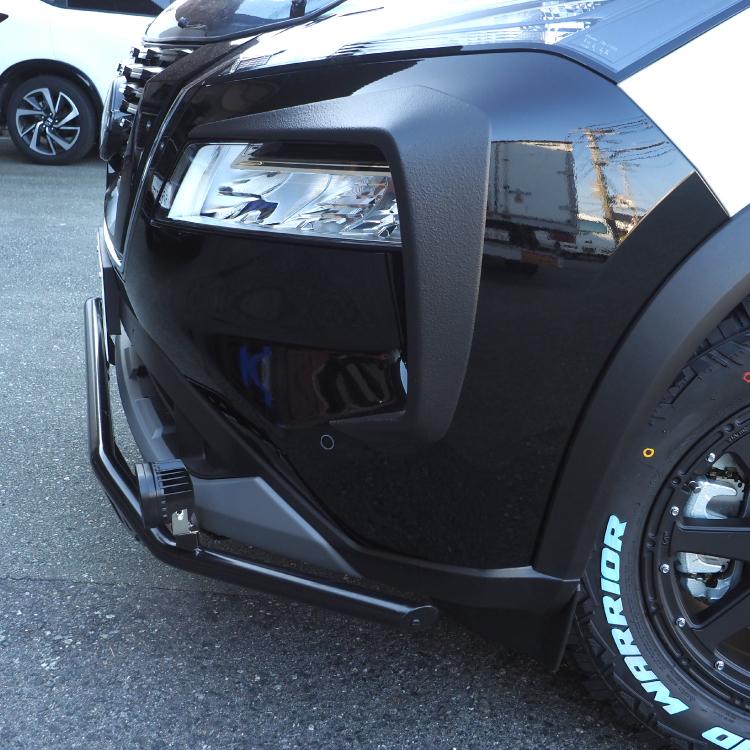 グリルガード エクストレイル T31 NT31 グリル ガード フロント バンパー カンガルー