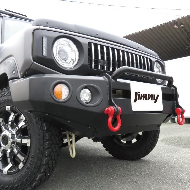 新型 ジムニー カスタム パーツ JB64 JB64W バンパーガード
