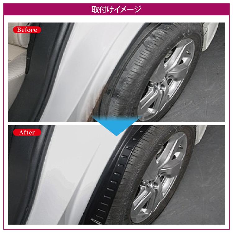 Rav4 50系 フェンダーライナー リア タイヤ ガーニッシュ トリム カバー プロテクター 車 泥よけ 傷防止 パーツ インナーフェンダー 外装 Fcbt056 Bk くるまドットコム 通販 Yahoo ショッピング