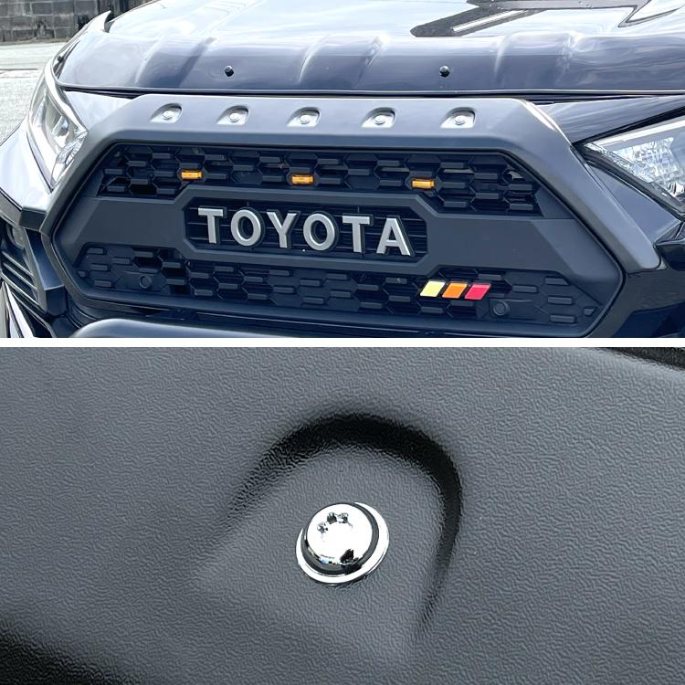 RAV4 50系 rav4 グリル ノーズプロテクター フロントグリルカバー