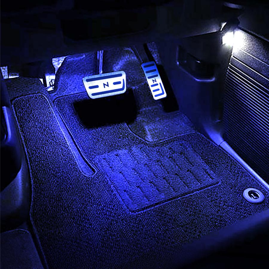 N-BOX JF5 JF6 カスタム LED フットランプキット ルームランプ 内装