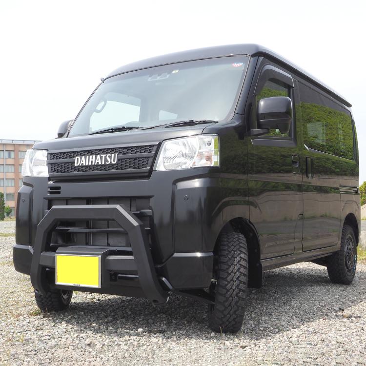 フロントバンパーガード ハイゼットカーゴ 700系 710系 フロント