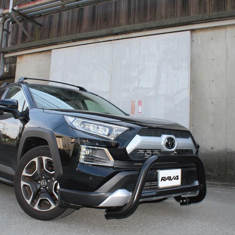 フロント バンパーガード RAV4 50系 ブルバー バンパー ガード