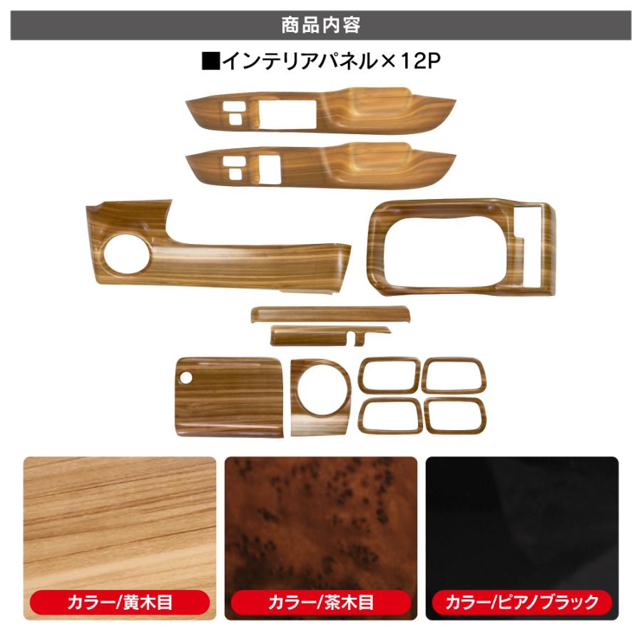 プロボックス 160 サクシード カスタム インテリアパネル セット 12P