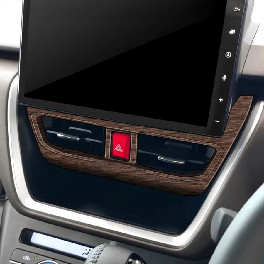 新型 ムーヴ LA850S LA860S エアコン 中央吹き出し口 パネル 木目調 鶉