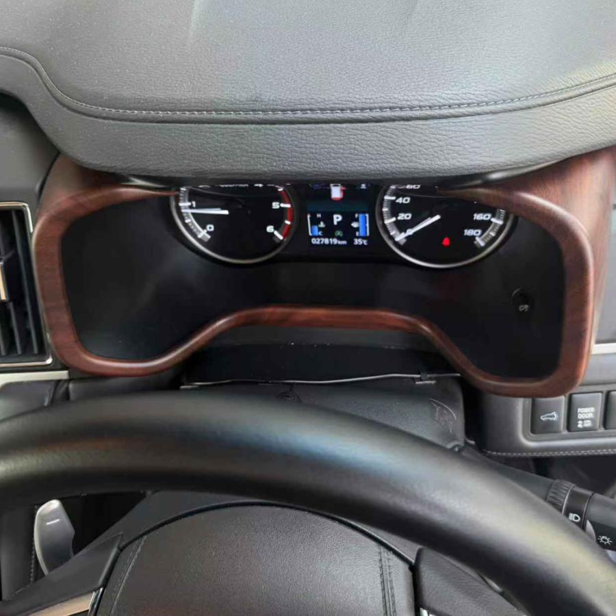 デリカD5 インテリアパネル Cセット 7P 木目調 ブラウン 純正近似色