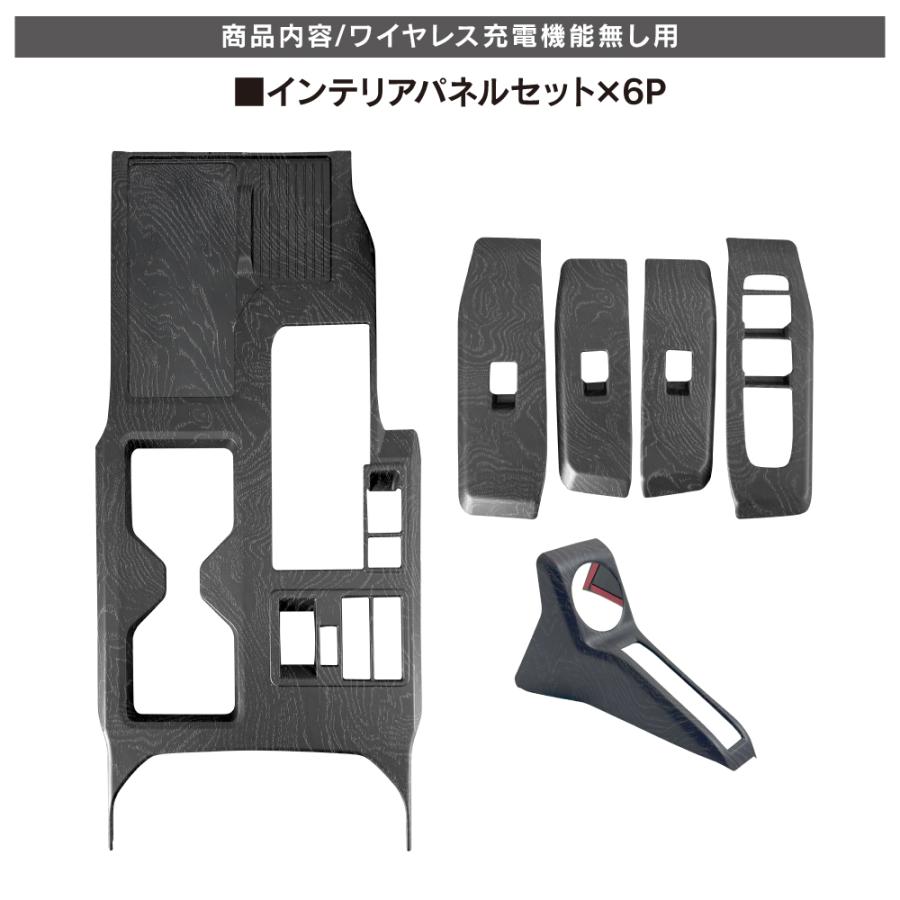 ランドクルーザー ランクル 250 インテリアパネル セット 6P
