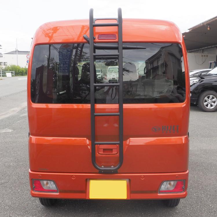 アトレー 700系 リアラダー S700V S710V ラダー ルーフキャリア ルーフラック バックドア はしご 梯子 ハシゴ オフロード 外装 1P カスタム パーツ |  | 09