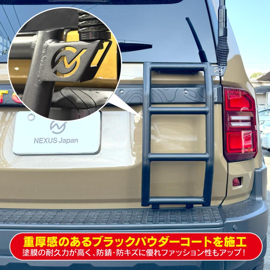 ランクル250 ランドクルーザー250 リアラダー ハーフ スチール製