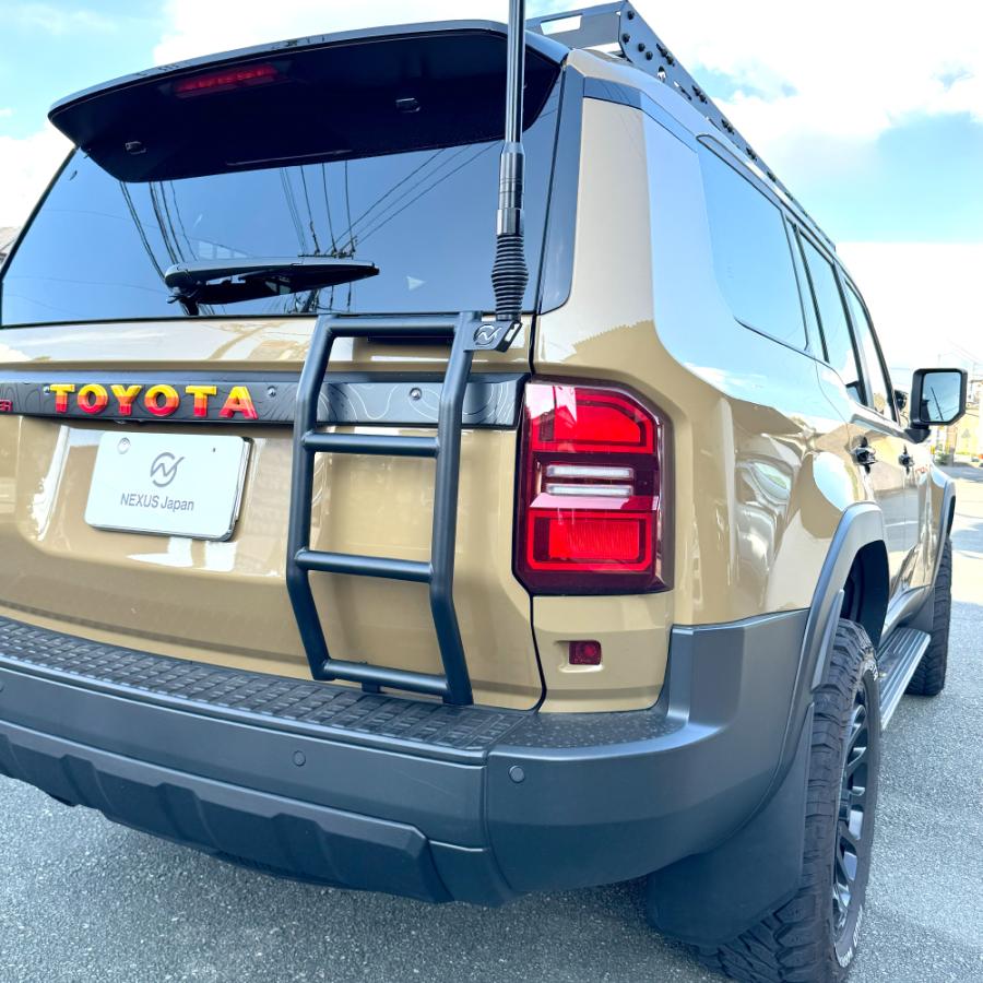 ランクル250 ランドクルーザー250 リアラダー ハーフ スチール製