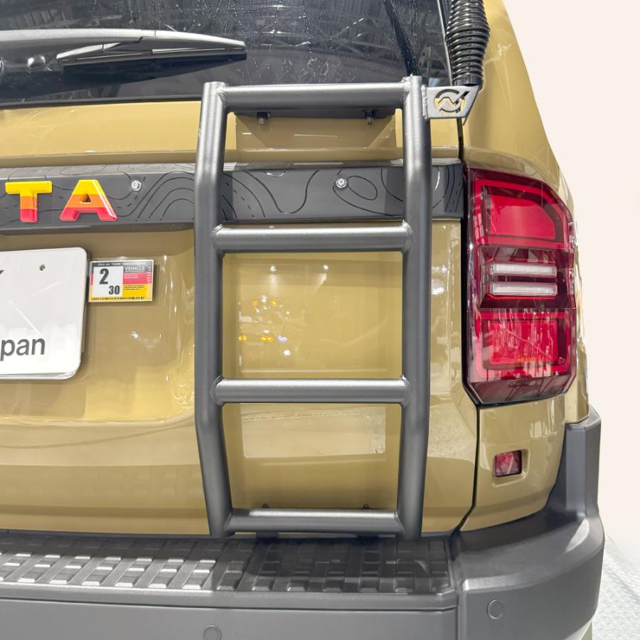 ランクル250 ランドクルーザー250 リアラダー ハーフ スチール製